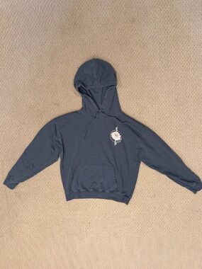 O’Neill Navy Blue Hoodie with Floral Emblem